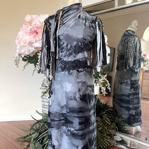 Cameo cape with Fringe
